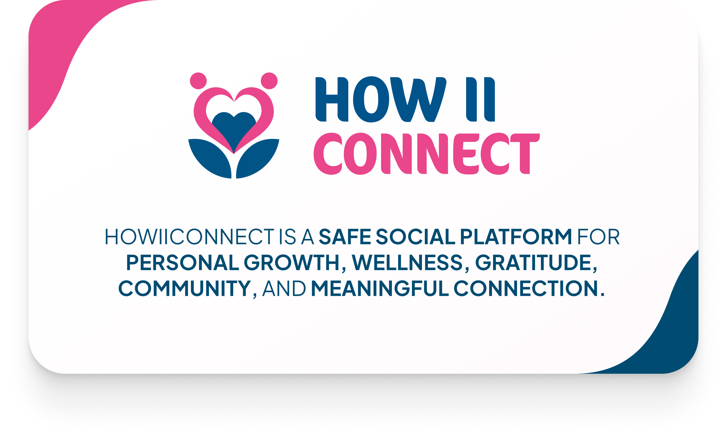 How II Connect journal front cover